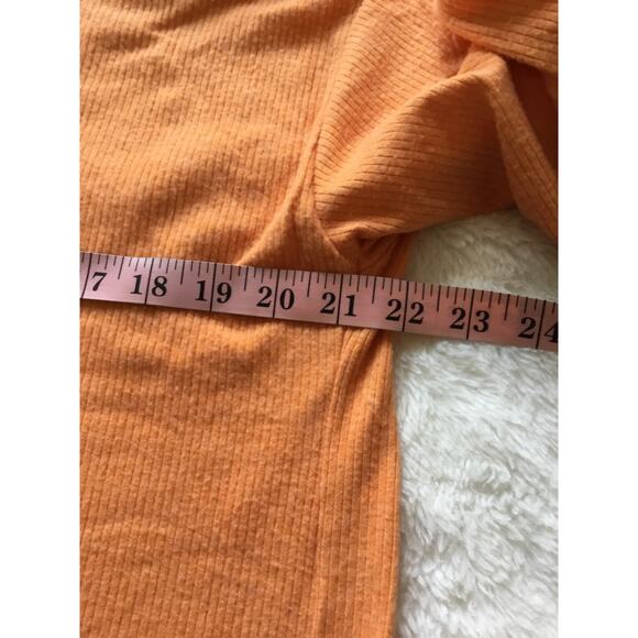 Anthropologie Orange Trina Tulip-Back Top - Picture 14 of 16